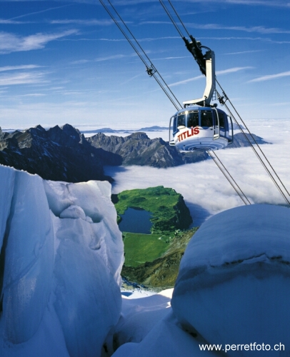 Titlis Rotair with Truebsee